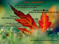 Menu champetre