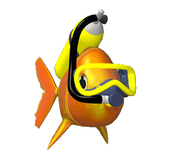 Poisson qui nage